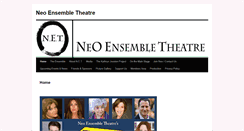 Desktop Screenshot of neoensembletheatre.org