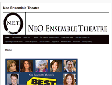 Tablet Screenshot of neoensembletheatre.org